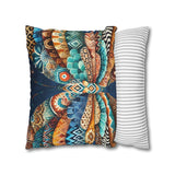 BOHEMIAN BUTTERFLY- Bohemian Design Square Pillowcase (COVER ONLY) - Artistic Home Decor