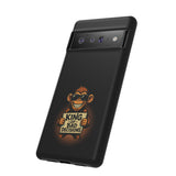 King of Bad Decisions-Tough Phone Cases - Fits Most Phone Sizes!! (BLACK)