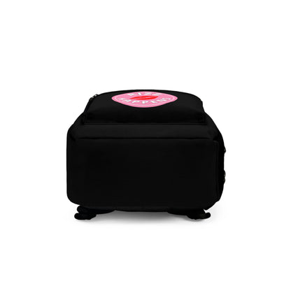RIZZ HAPPENS- Empire Backpack (Black)"Fashionable Travel Essential"