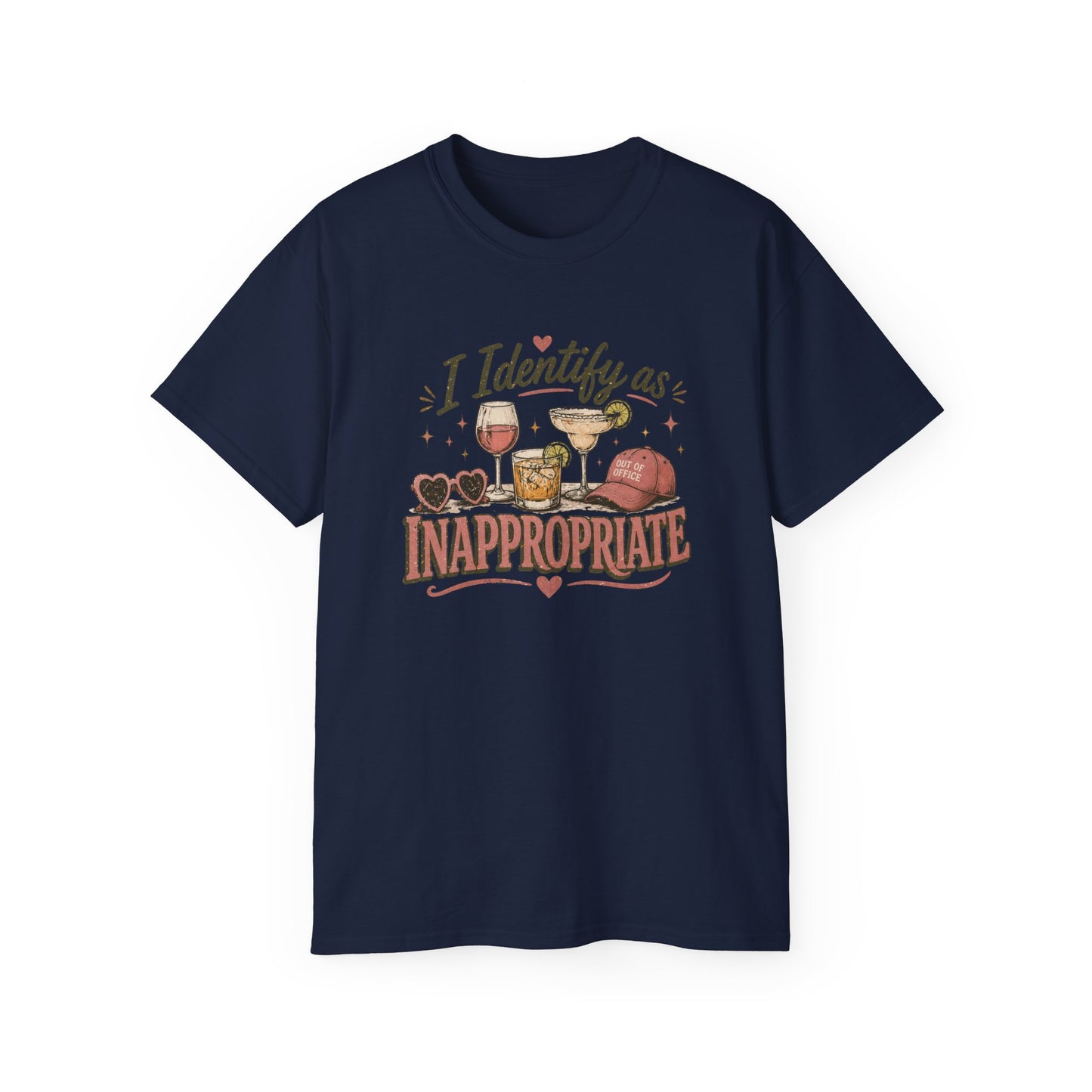 I IDENTIFY AS INAPPROPRIATE - T-Shirt (VARIETY OF COLORS)