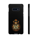 King of Bad Decisions-Tough Phone Cases - Fits Most Phone Sizes!! (BLACK)