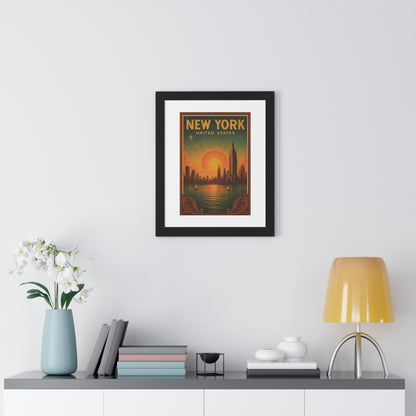 NEW YORK AT DUSK - “Wall Art That Slays - Great for  Chic Interiors”