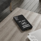 HOT MESS UNIVERSITY -Tough Phone Cases - Fits Most Phone Sizes!! (BLACK)