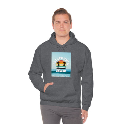 California Retro -Unisex Heavy Blend Hooded Sweatshirt (VARIETY OF COLORS)-“Trendy West Coast Hoodie — Top Pick Streetwear”