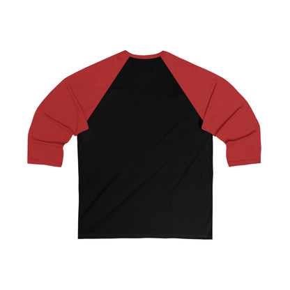 HOT MESS UNIVERSITY- Unisex 34 Sleeve Baseball Tee-“Certified Hot Mess Express — Trendy Sarcastic T-Shirt”
