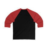 HOT MESS UNIVERSITY- Unisex 34 Sleeve Baseball Tee