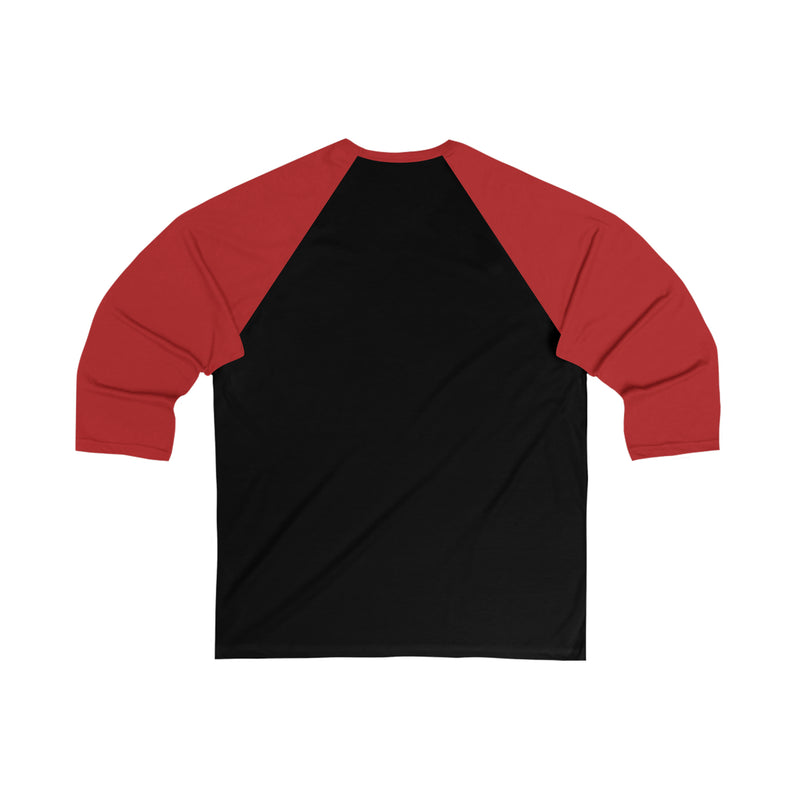 HOT MESS UNIVERSITY- Unisex 34 Sleeve Baseball Tee