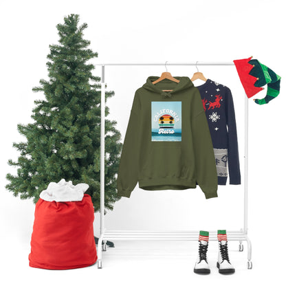 California Retro -Unisex Heavy Blend Hooded Sweatshirt (VARIETY OF COLORS)-“Trendy West Coast Hoodie — Top Pick Streetwear”
