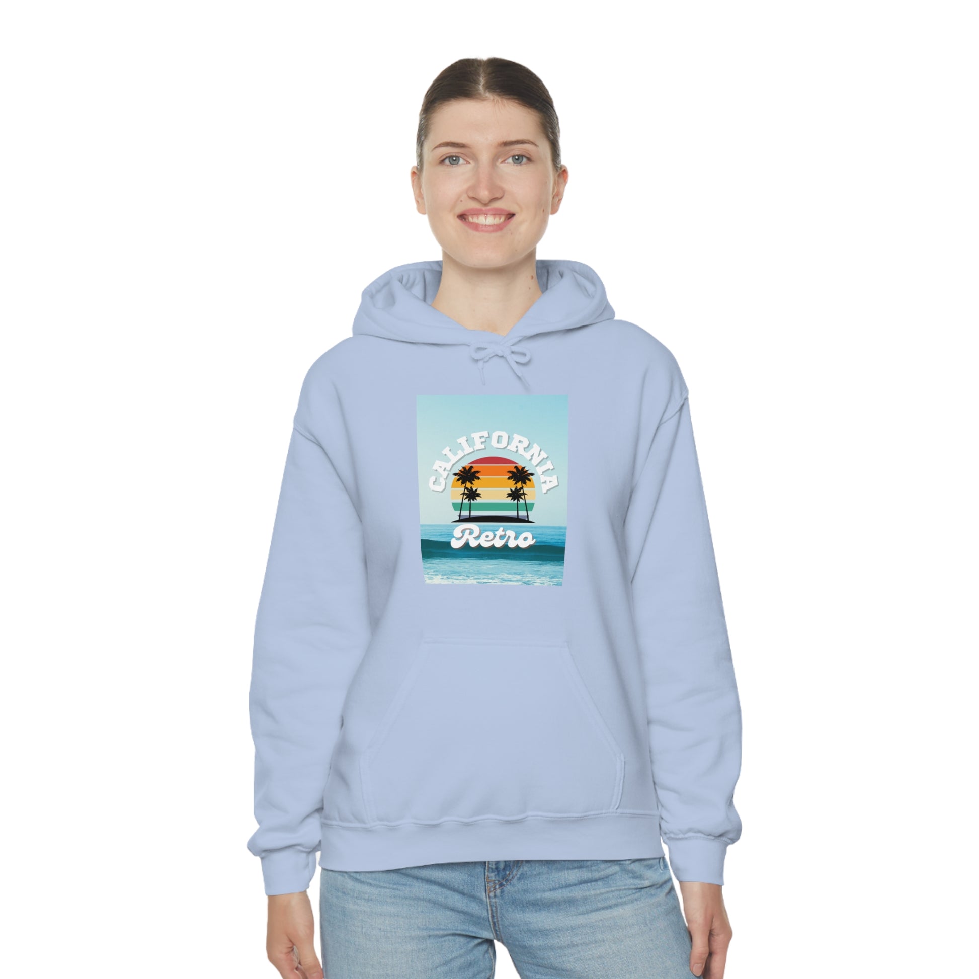 California Retro Hooded Sweatshirt