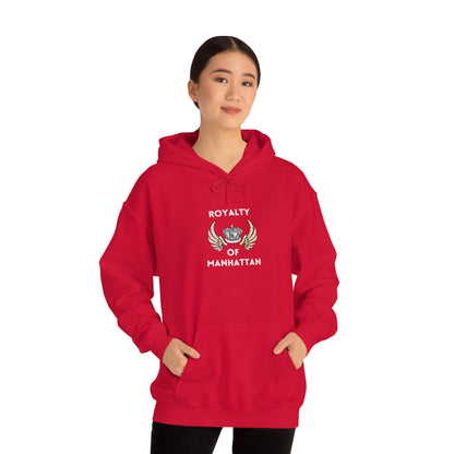 ROYALTY OF MANHATTAN -Unisex Heavy Blend Hooded Sweatshirt (VARIETY OF COLORS) -“Cozy But Make It Streetwear Fancy”
