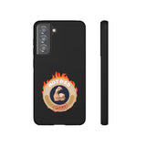 HOT DAD ALERT-Tough Phone Cases - Fits Most Phone Sizes!! (BLACK)