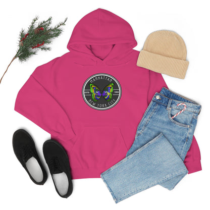 MANHATTAN NYC- Unisex Heavy Blend Hooded Sweatshirt (VARIETY OF COLORS)-“Trendy NYC Pullover Made for Photos, Coffee Runs, and Slay”
