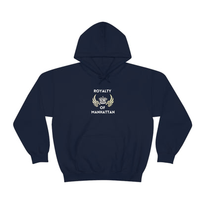 ROYALTY OF MANHATTAN -Unisex Heavy Blend Hooded Sweatshirt (VARIETY OF COLORS) -“Cozy But Make It Streetwear Fancy”