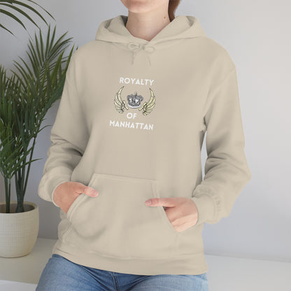 ROYALTY OF MANHATTAN -Unisex Heavy Blend Hooded Sweatshirt (VARIETY OF COLORS) -“Cozy But Make It Streetwear Fancy”