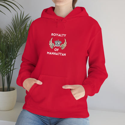 ROYALTY OF MANHATTAN -Unisex Heavy Blend Hooded Sweatshirt (VARIETY OF COLORS) -“Cozy But Make It Streetwear Fancy”