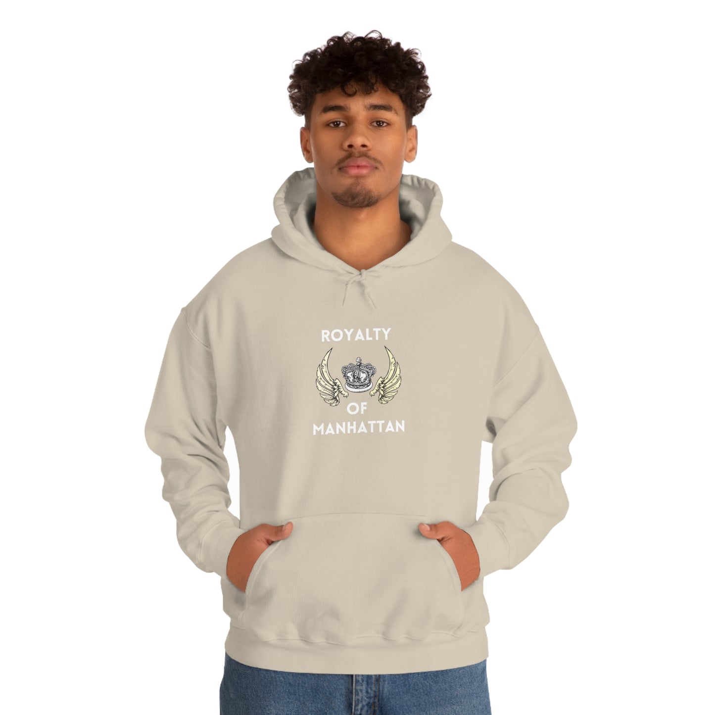ROYALTY OF MANHATTAN -Unisex Heavy Blend Hooded Sweatshirt (VARIETY OF COLORS) -“Cozy But Make It Streetwear Fancy”