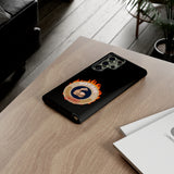 HOT DAD ALERT-Tough Phone Cases - Fits Most Phone Sizes!! (BLACK)