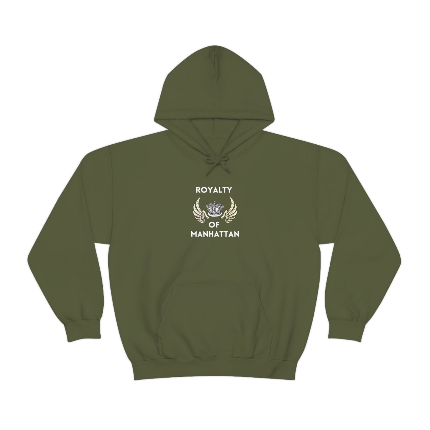 ROYALTY OF MANHATTAN -Unisex Heavy Blend Hooded Sweatshirt (VARIETY OF COLORS) -“Cozy But Make It Streetwear Fancy”