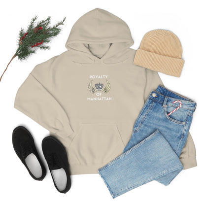 ROYALTY OF MANHATTAN -Unisex Heavy Blend Hooded Sweatshirt (VARIETY OF COLORS) -“Cozy But Make It Streetwear Fancy”