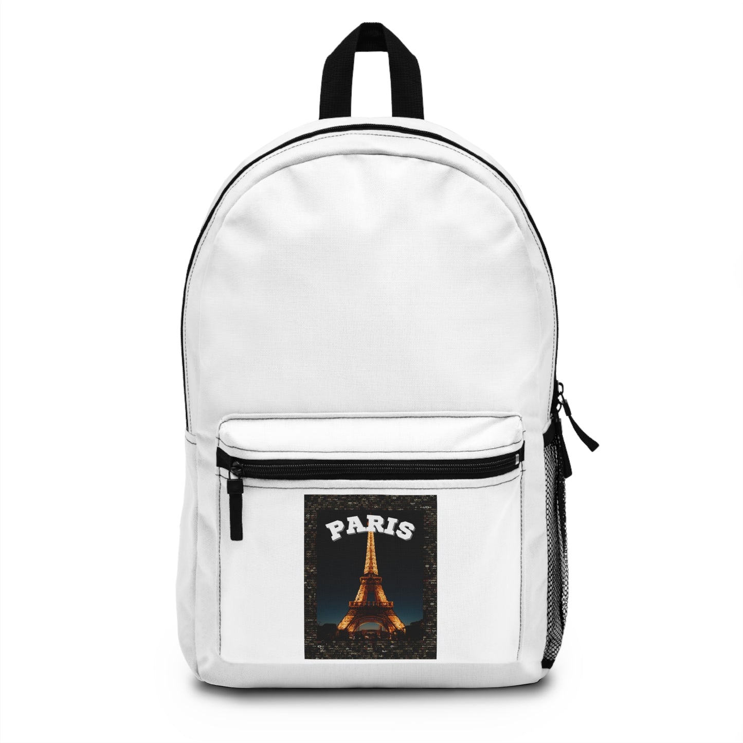 PARIS AT NIGHT -Empire Backpack (WHITE)
