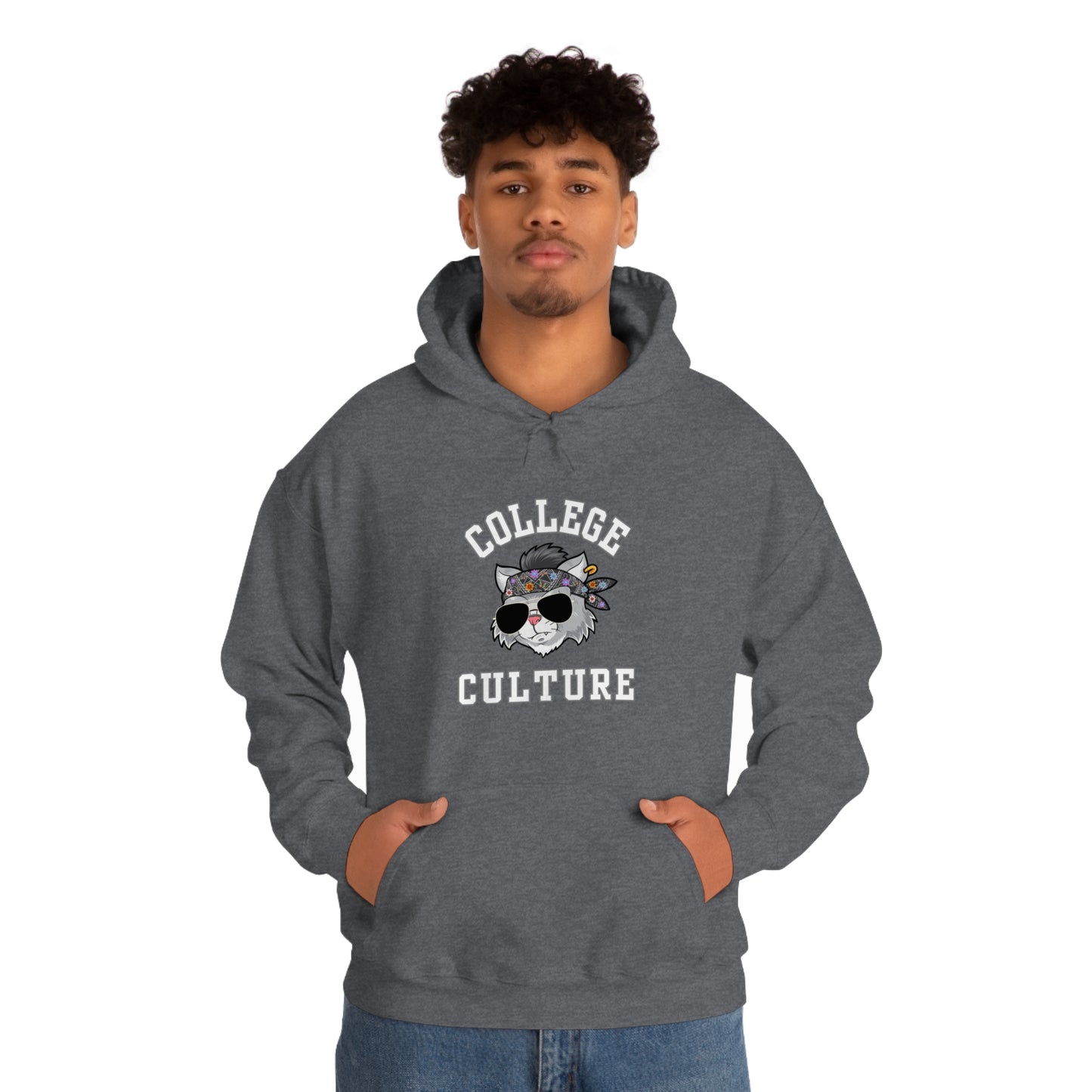 COLLEGE CULTURE- Unisex Heavy Blend Hooded Sweatshirt (VARIETY OF COLORS)