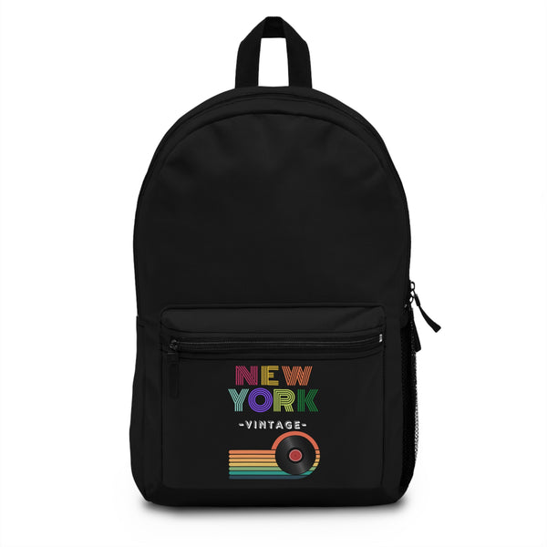 NEW YORK VINTAGE- Empire Backpack (Black)