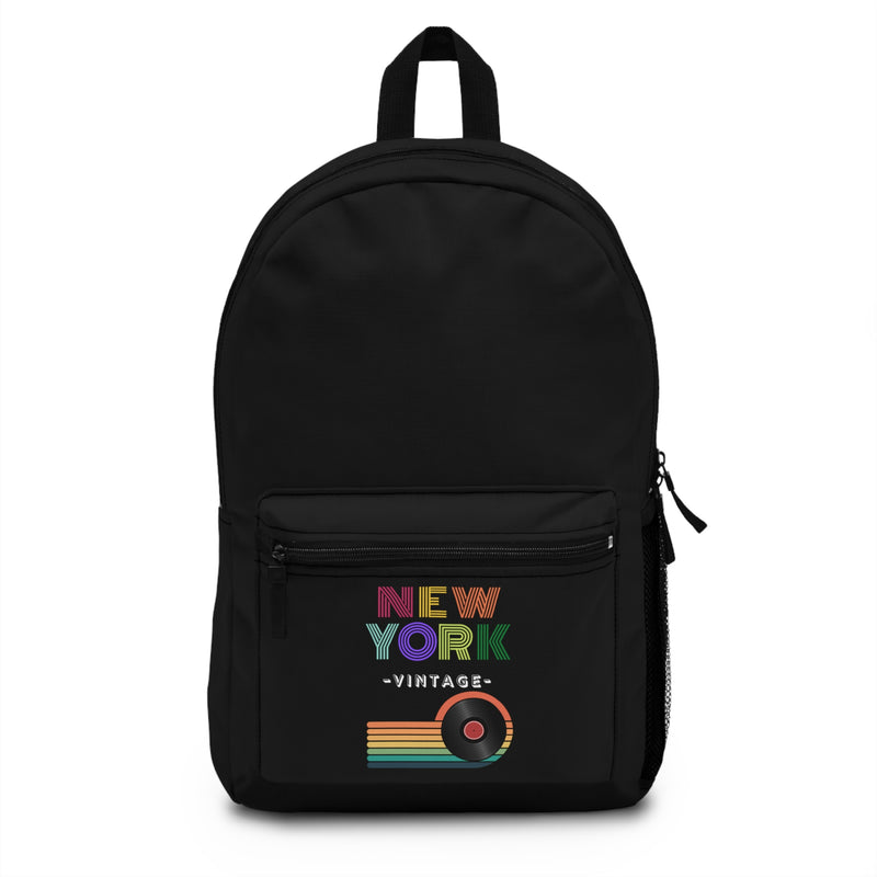 NEW YORK VINTAGE- Empire Backpack (Black)