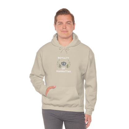 ROYALTY OF MANHATTAN -Unisex Heavy Blend Hooded Sweatshirt (VARIETY OF COLORS) -“Cozy But Make It Streetwear Fancy”
