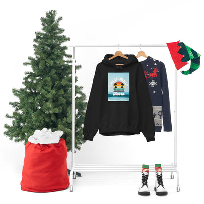 California Retro -Unisex Heavy Blend Hooded Sweatshirt (VARIETY OF COLORS)-“Trendy West Coast Hoodie — Top Pick Streetwear”