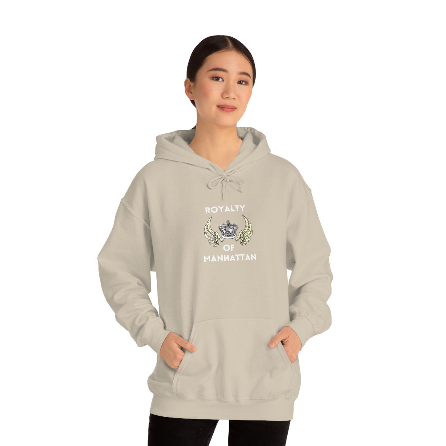 ROYALTY OF MANHATTAN -Unisex Heavy Blend Hooded Sweatshirt (VARIETY OF COLORS) -“Cozy But Make It Streetwear Fancy”