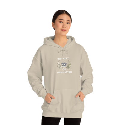 ROYALTY OF MANHATTAN -Unisex Heavy Blend Hooded Sweatshirt (VARIETY OF COLORS) -“Cozy But Make It Streetwear Fancy”