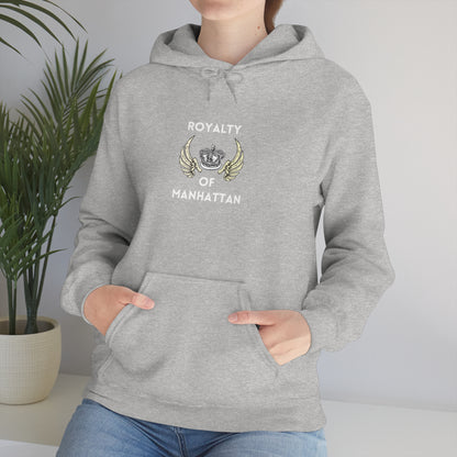 ROYALTY OF MANHATTAN -Unisex Heavy Blend Hooded Sweatshirt (VARIETY OF COLORS) -“Cozy But Make It Streetwear Fancy”