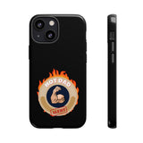 HOT DAD ALERT-Tough Phone Cases - Fits Most Phone Sizes!! (BLACK)