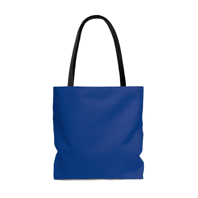 NEW YORK VINTAGE- AOP Tote Bag (DARK BLUE)