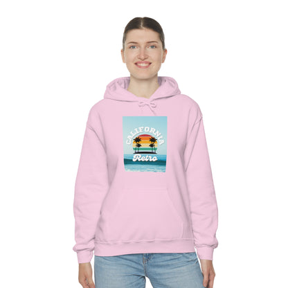 California Retro -Unisex Heavy Blend Hooded Sweatshirt (VARIETY OF COLORS)-“Trendy West Coast Hoodie — Top Pick Streetwear”