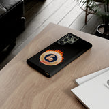 HOT DAD ALERT-Tough Phone Cases - Fits Most Phone Sizes!! (BLACK)