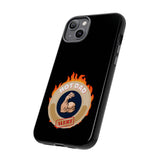 HOT DAD ALERT-Tough Phone Cases - Fits Most Phone Sizes!! (BLACK)