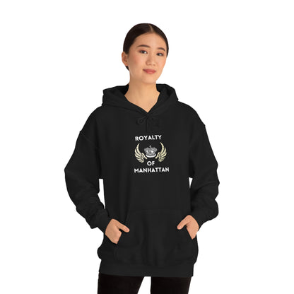 ROYALTY OF MANHATTAN -Unisex Heavy Blend Hooded Sweatshirt (VARIETY OF COLORS) -“Cozy But Make It Streetwear Fancy”