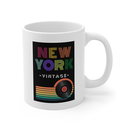NEW YORK VINTAGE- Ceramic Mug 11oz