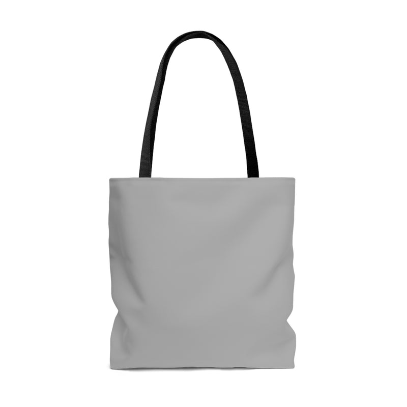 LETS DRINK WINE AND JUDGE- AOP Tote Bag (GREY)