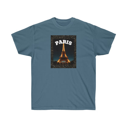 Paris At Night- T Shirt (VARIETY OF COLORS) PARIS Without The TSA Pat Down!