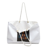 Paris At Night- Weekender Bag (WHITE)