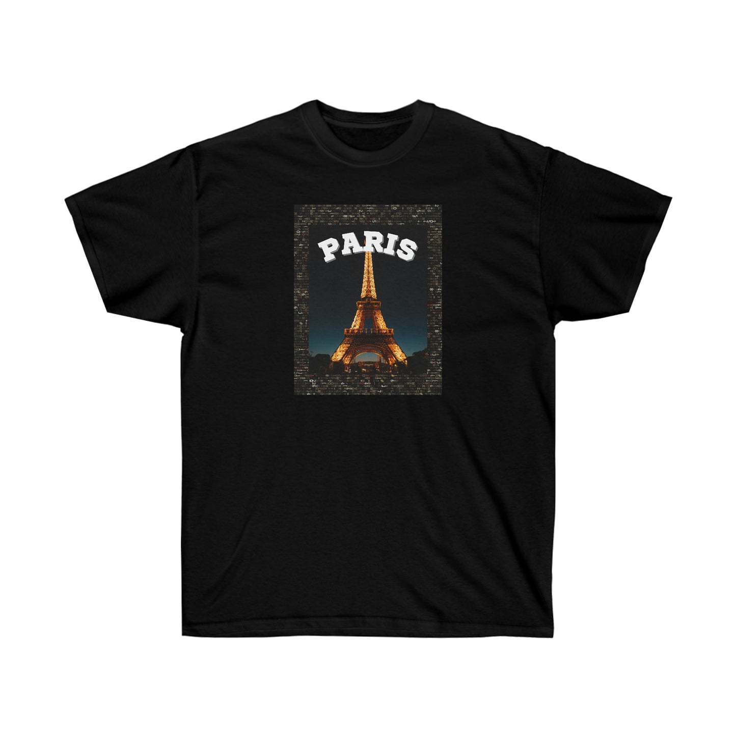Paris At Night- T Shirt (VARIETY OF COLORS) PARIS Without The TSA Pat Down!