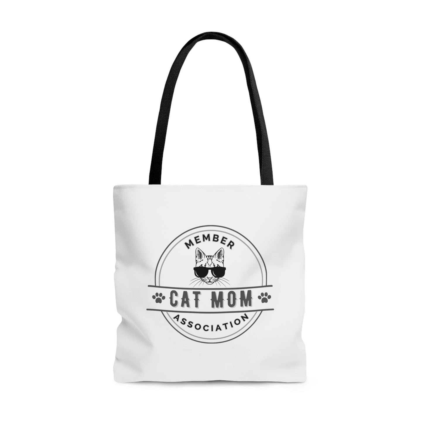 Cat Mom AOP Tote Bag