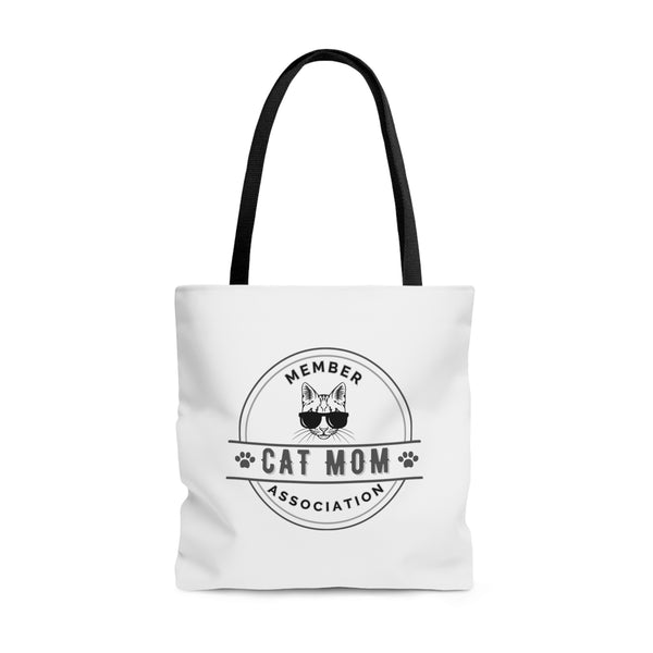 Cat Mom AOP Tote Bag
