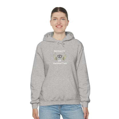ROYALTY OF MANHATTAN -Unisex Heavy Blend Hooded Sweatshirt (VARIETY OF COLORS) -“Cozy But Make It Streetwear Fancy”