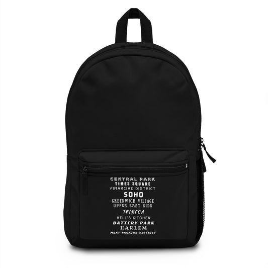 NYC NEIGHBORHOODS -Empire Backpack (BLACK)