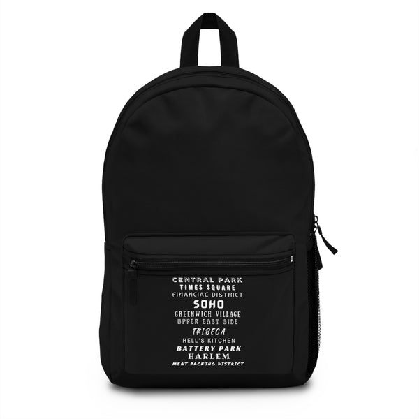 NYC NEIGHBORHOODS -Empire Backpack (BLACK)