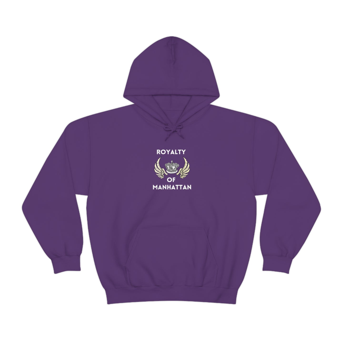ROYALTY OF MANHATTAN -Unisex Heavy Blend Hooded Sweatshirt (VARIETY OF COLORS) -“Cozy But Make It Streetwear Fancy”