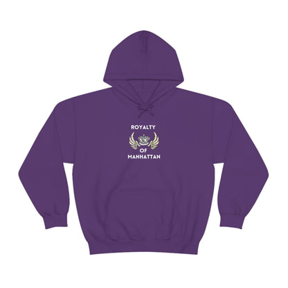 ROYALTY OF MANHATTAN -Unisex Heavy Blend Hooded Sweatshirt (VARIETY OF COLORS) -“Cozy But Make It Streetwear Fancy”